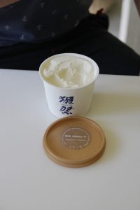 獺祭 酒粕アイス